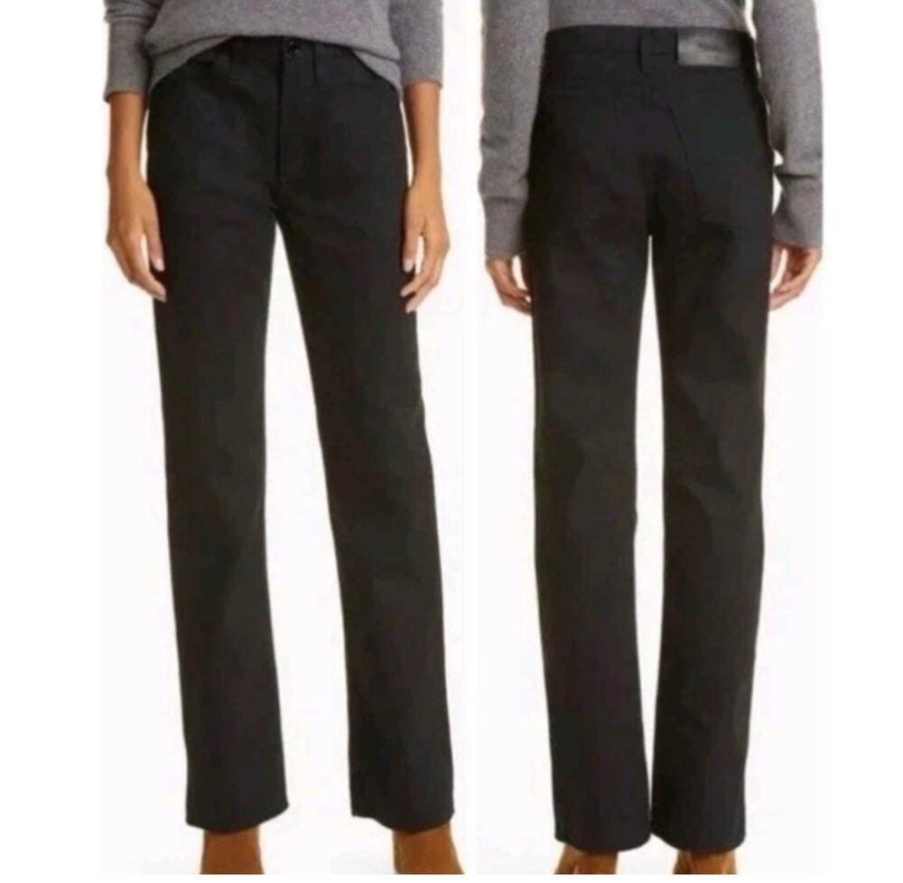 Frame Le Italian Flare Jeans Black Size 25 100% Cotton